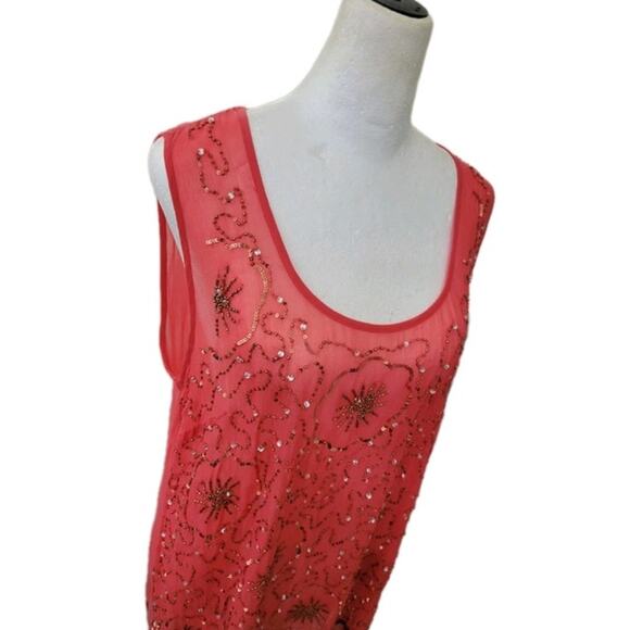 Anthropologie GLISTEN TUNIC by Moulinette Soeurs Beaded Size 10 New MSRP $138 - Picture 10 of 11